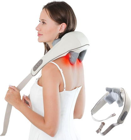 🔥 Neck & Shoulder Massager With Soothing Heat 🔥