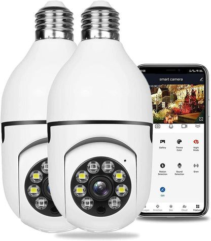 SmartView BulbCam - Wireless Smart Security Camera