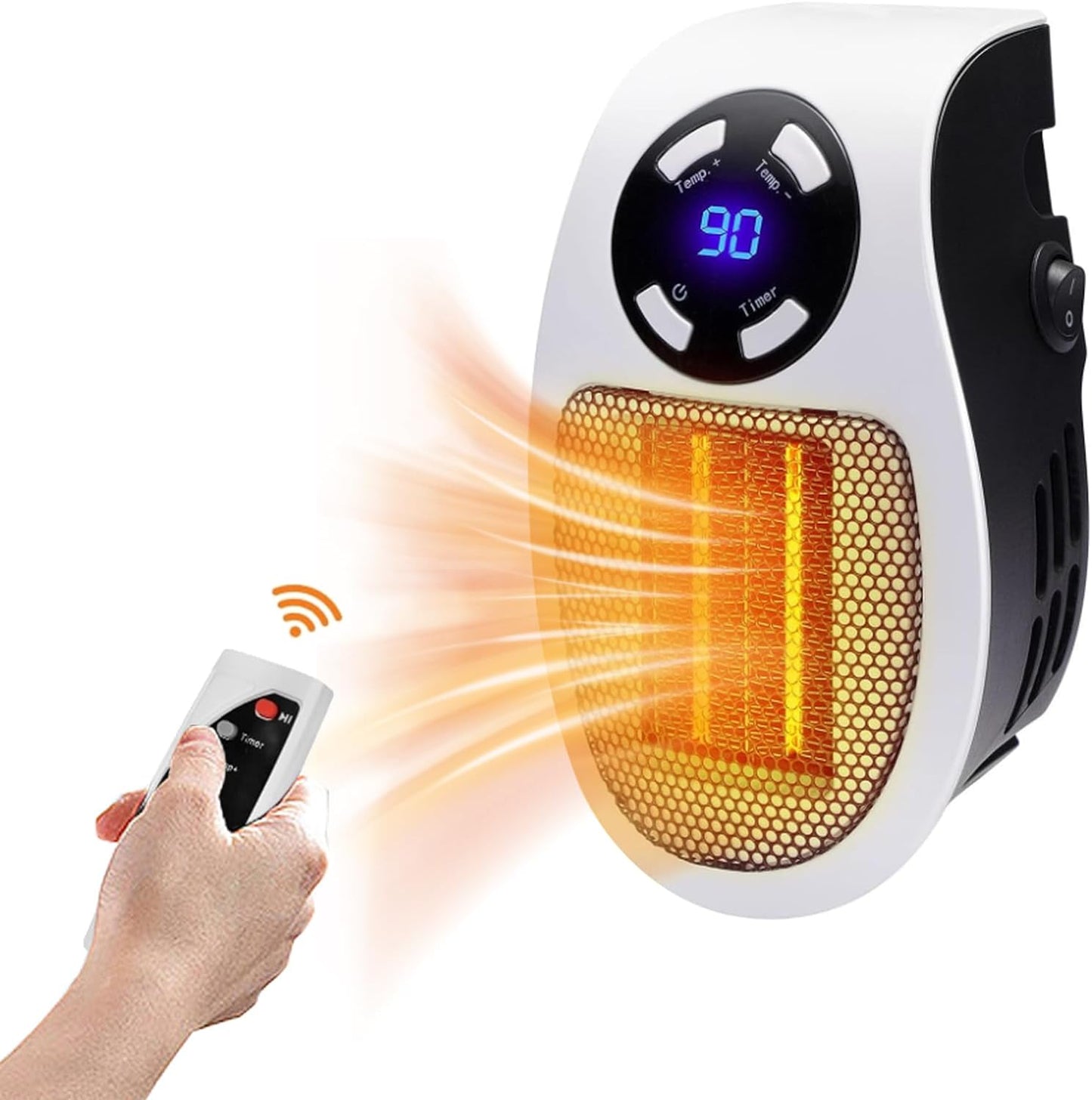 Smart Portable Electric Heater - Plug In 🔥