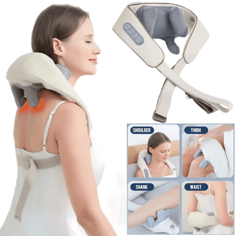 🔥 Neck & Shoulder Massager With Soothing Heat 🔥