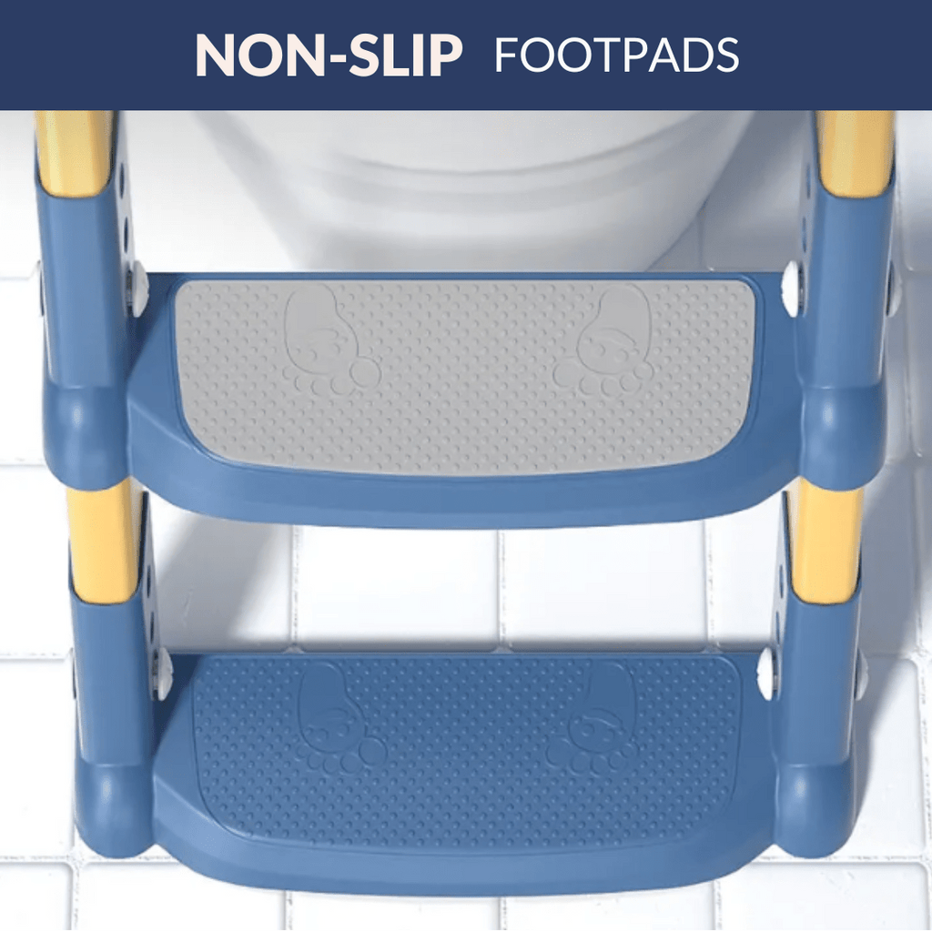 Potty Buddy - Foldable Potty Training Toilet Seat with Step Ladder