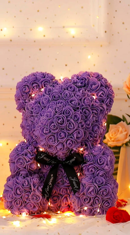 🔥Teddy Rose Bear With LED Lights🔥