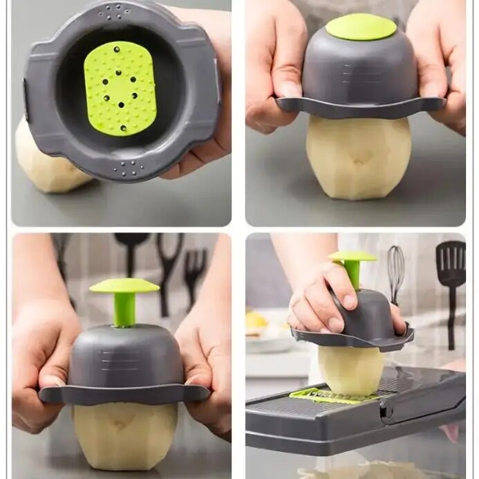 🔥 SwiftSlice: The Ultimate Multifunctional Vegetable Chopper 🔥