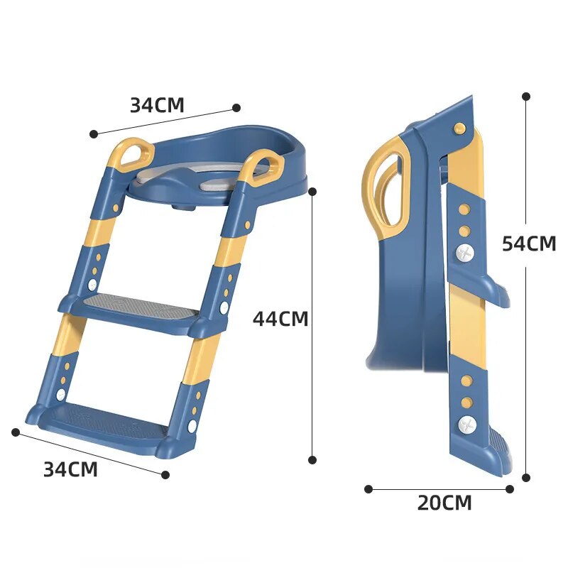 Potty Buddy - Foldable Potty Training Toilet Seat with Step Ladder