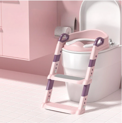 Potty Buddy - Foldable Potty Training Toilet Seat with Step Ladder