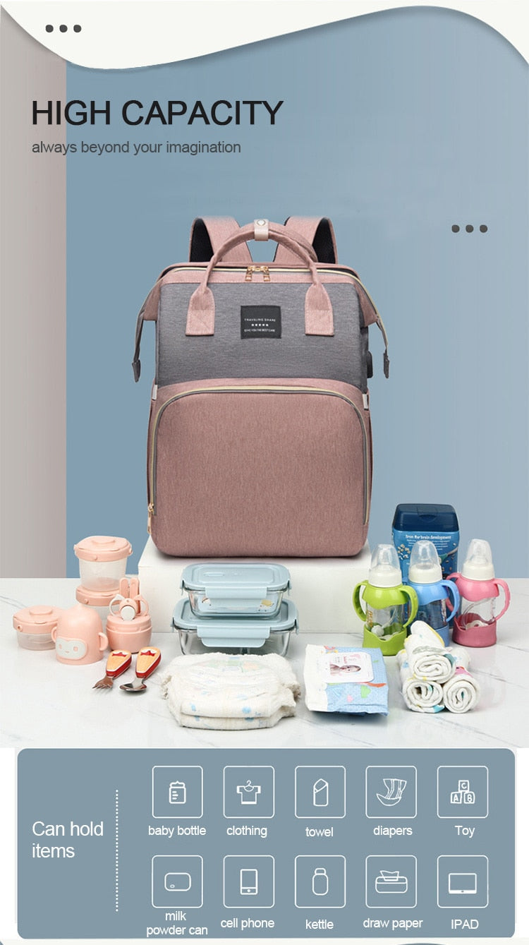 🔥 HOT SALE 🔥 The Ultimate All-in-One Baby Diaper Bag