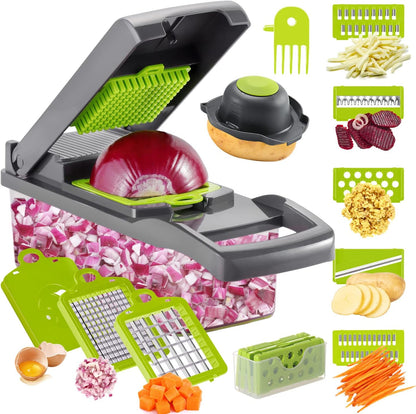 🔥 SwiftSlice: The Ultimate Multifunctional Vegetable Chopper 🔥