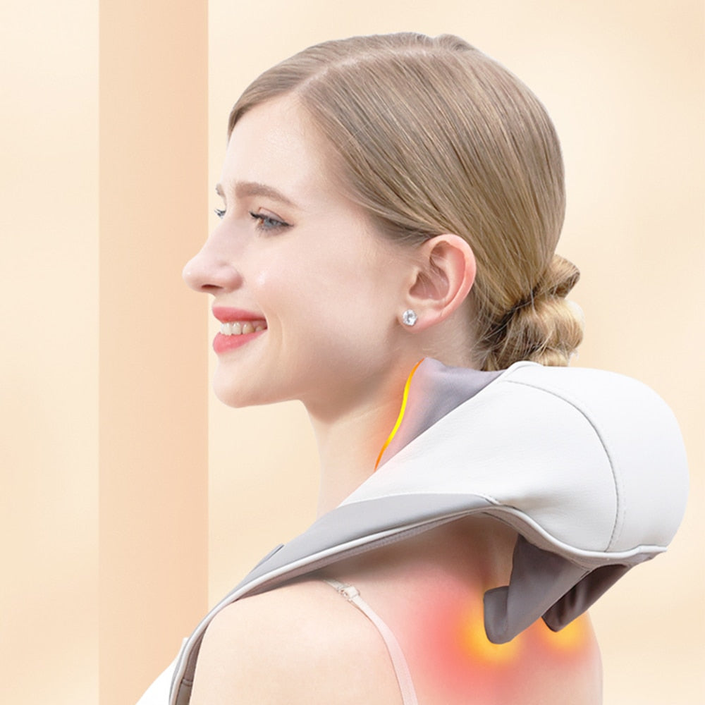 🔥 Neck & Shoulder Massager With Soothing Heat 🔥