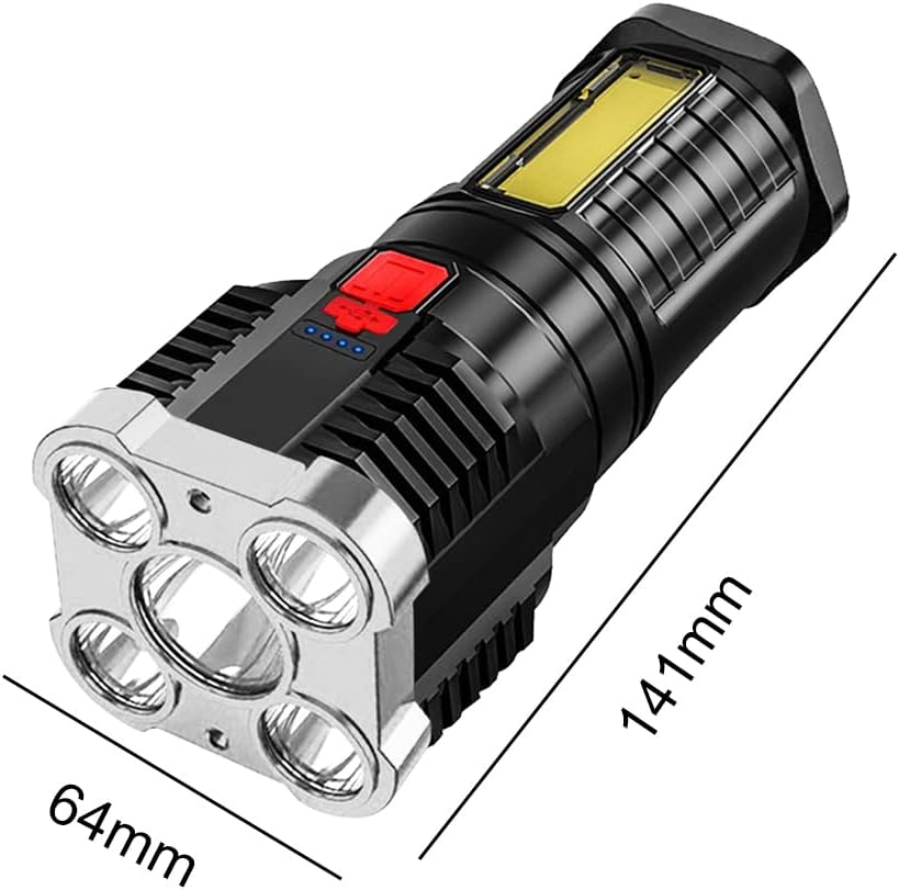 LED Portable USB Rechargeable Flashlight