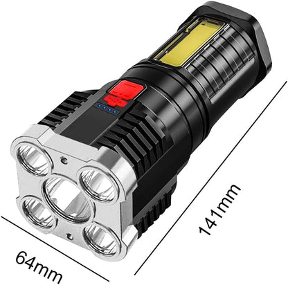 LED Portable USB Rechargeable Flashlight